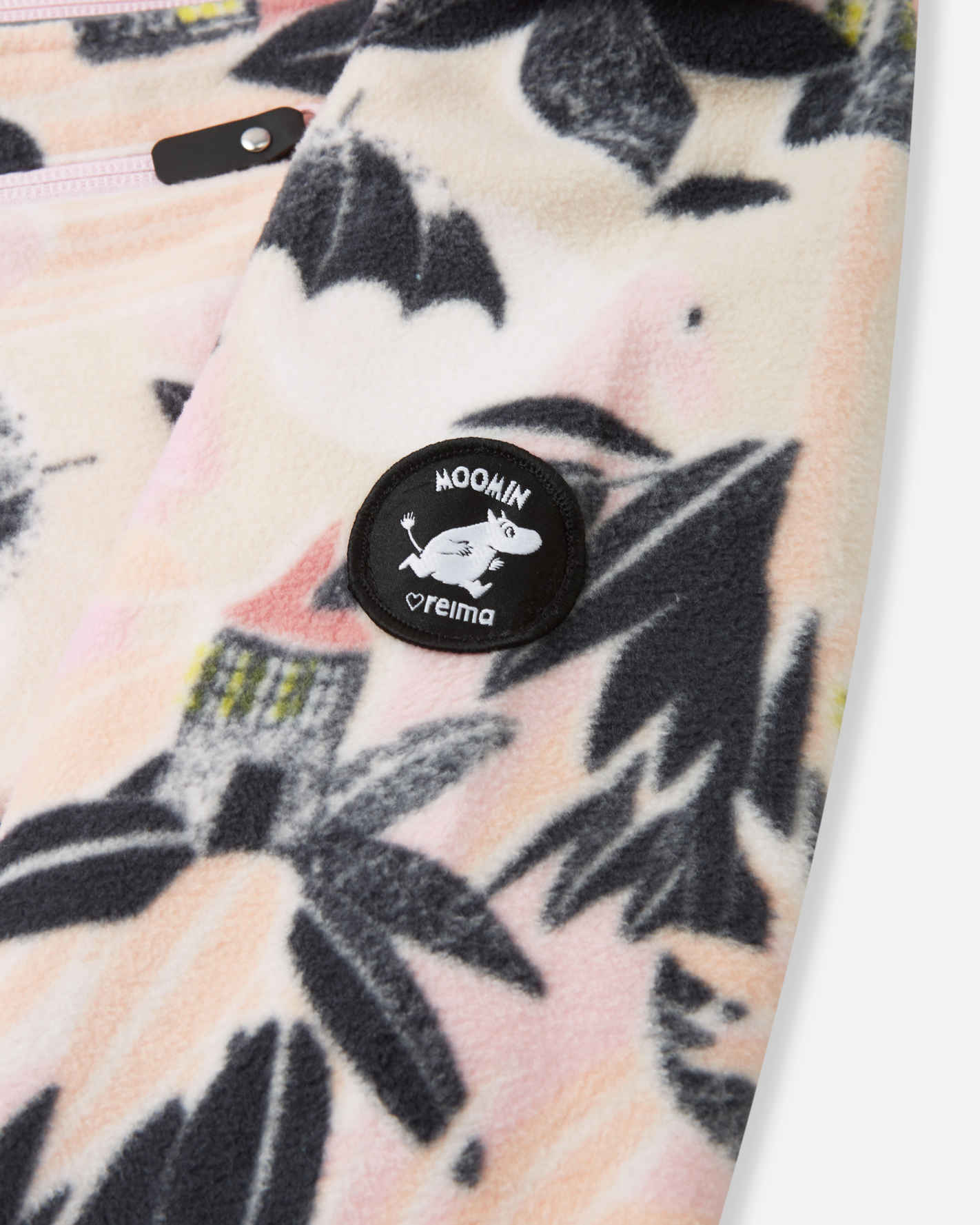 Småbarn vindfleecejacka Moomin Vindskydd