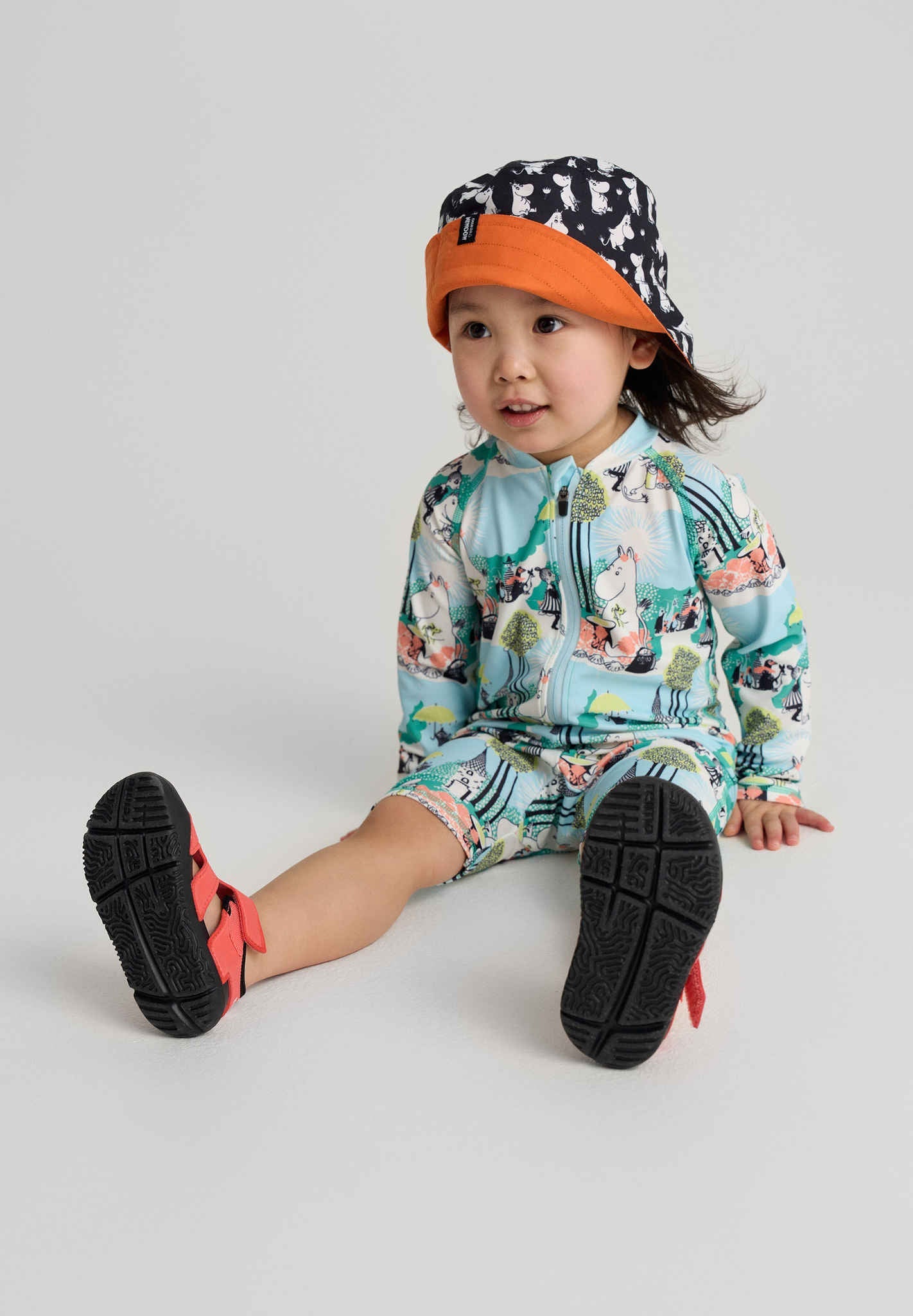 Småbarn UV-solhatt Moomin Svalka