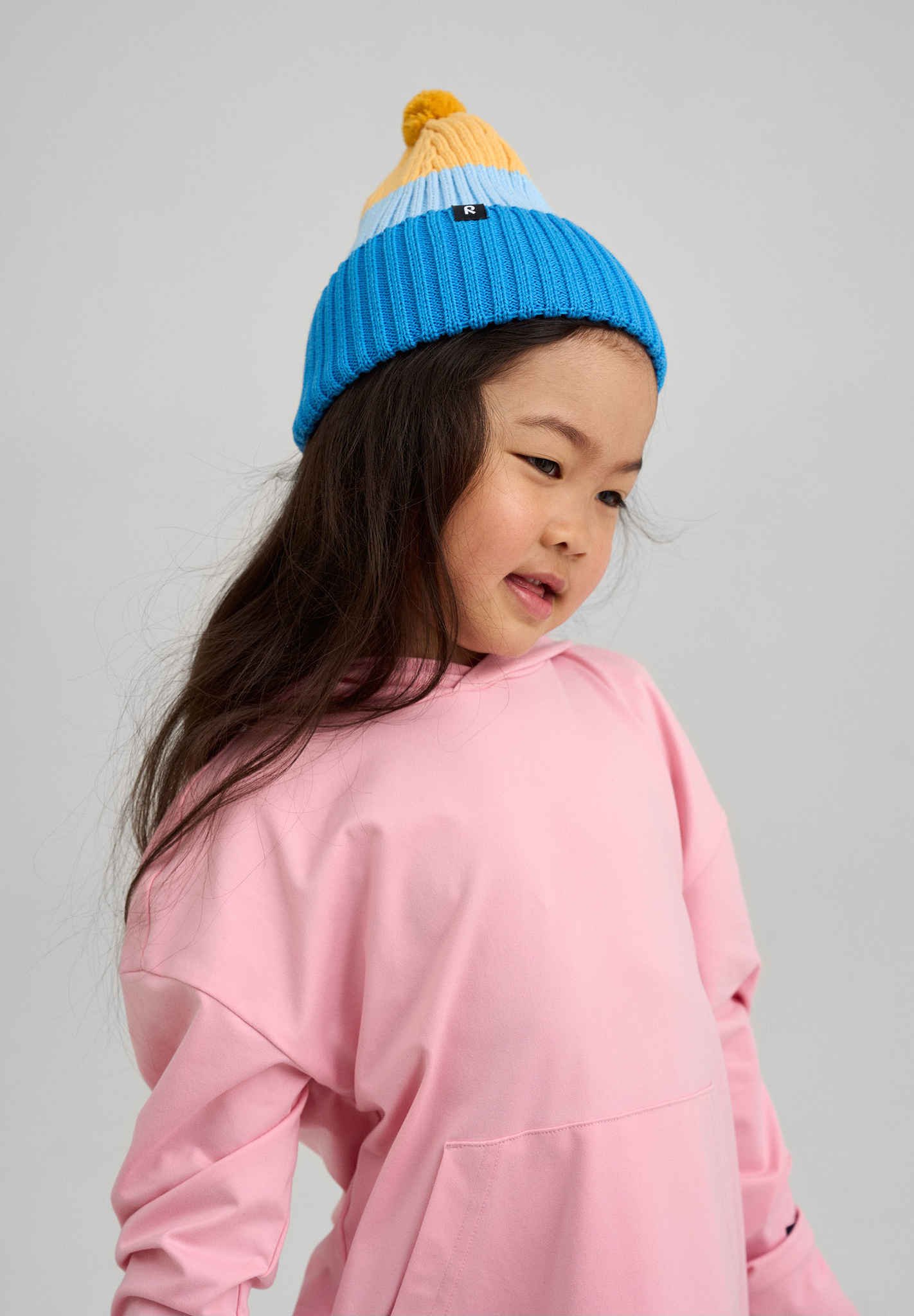 Barn mössa i ekologisk bomull Pipaus