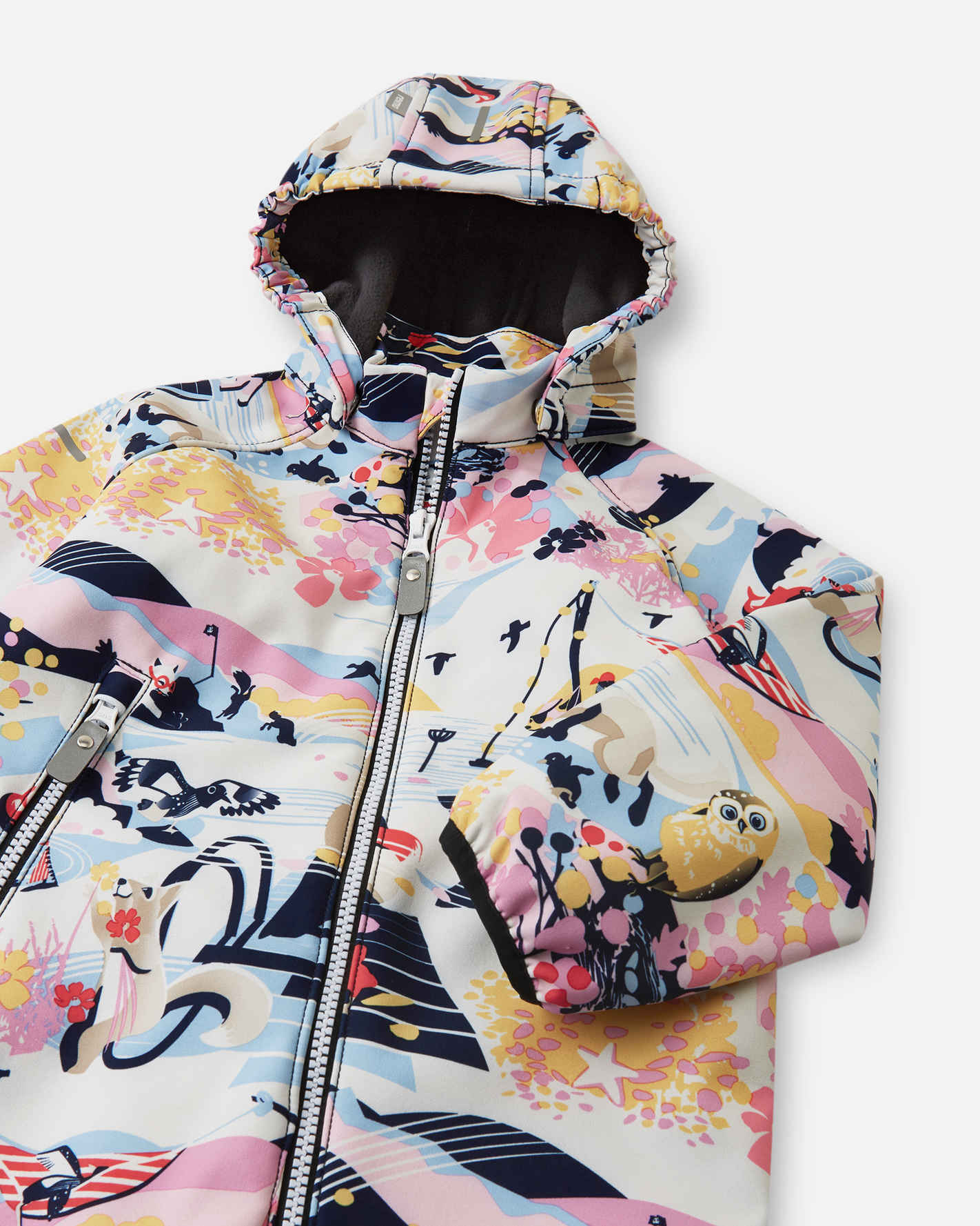 Småbarn softshell overall Mjosa