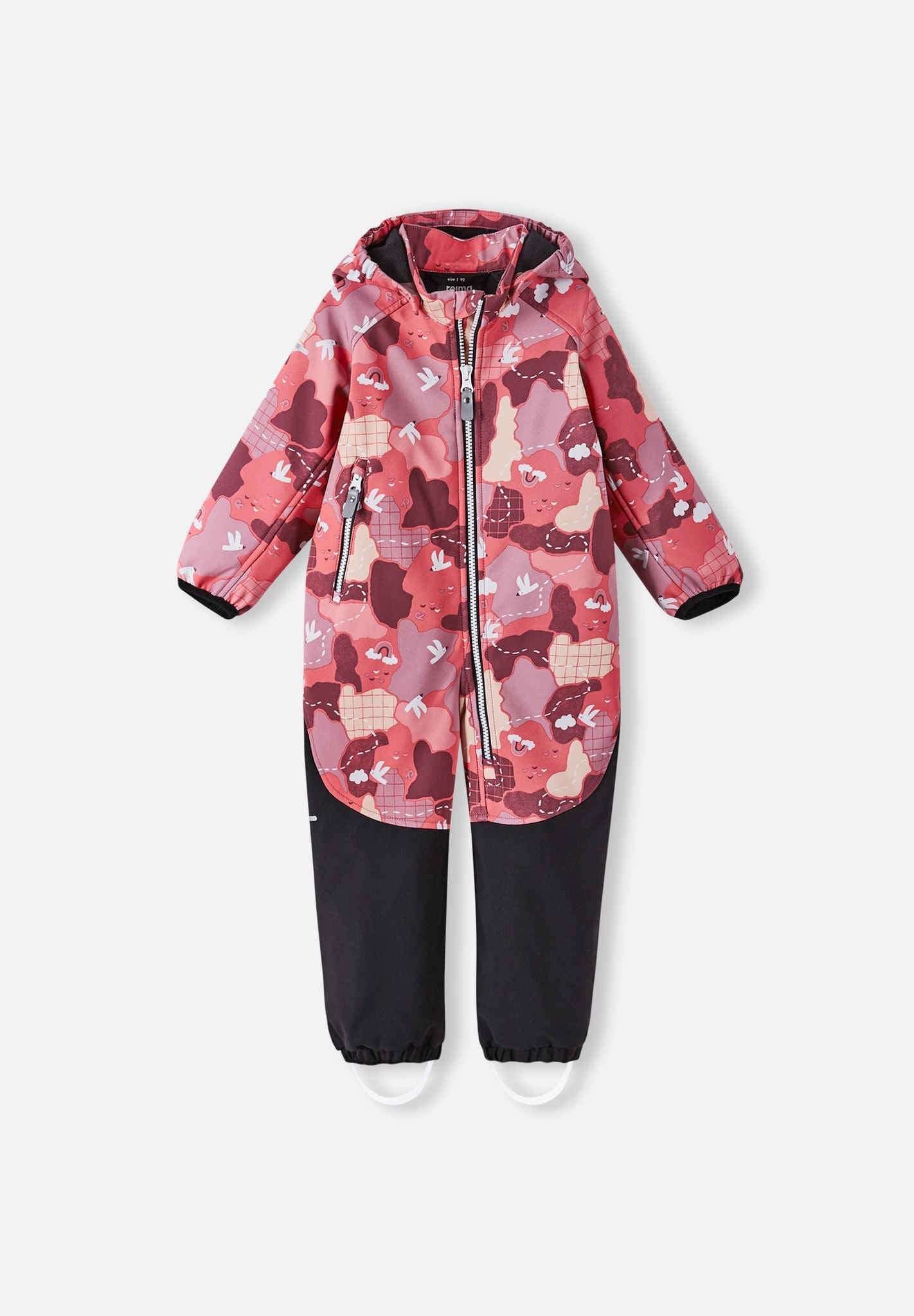 Småbarn softshell overall Mjosa