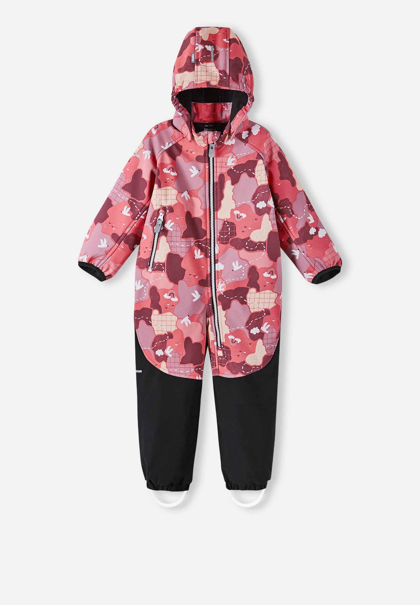 Småbarn softshell overall Mjosa