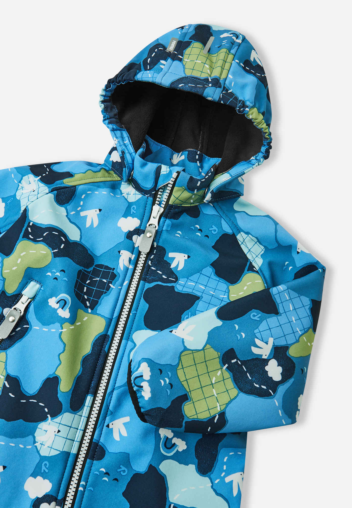 Småbarn softshell overall Mjosa