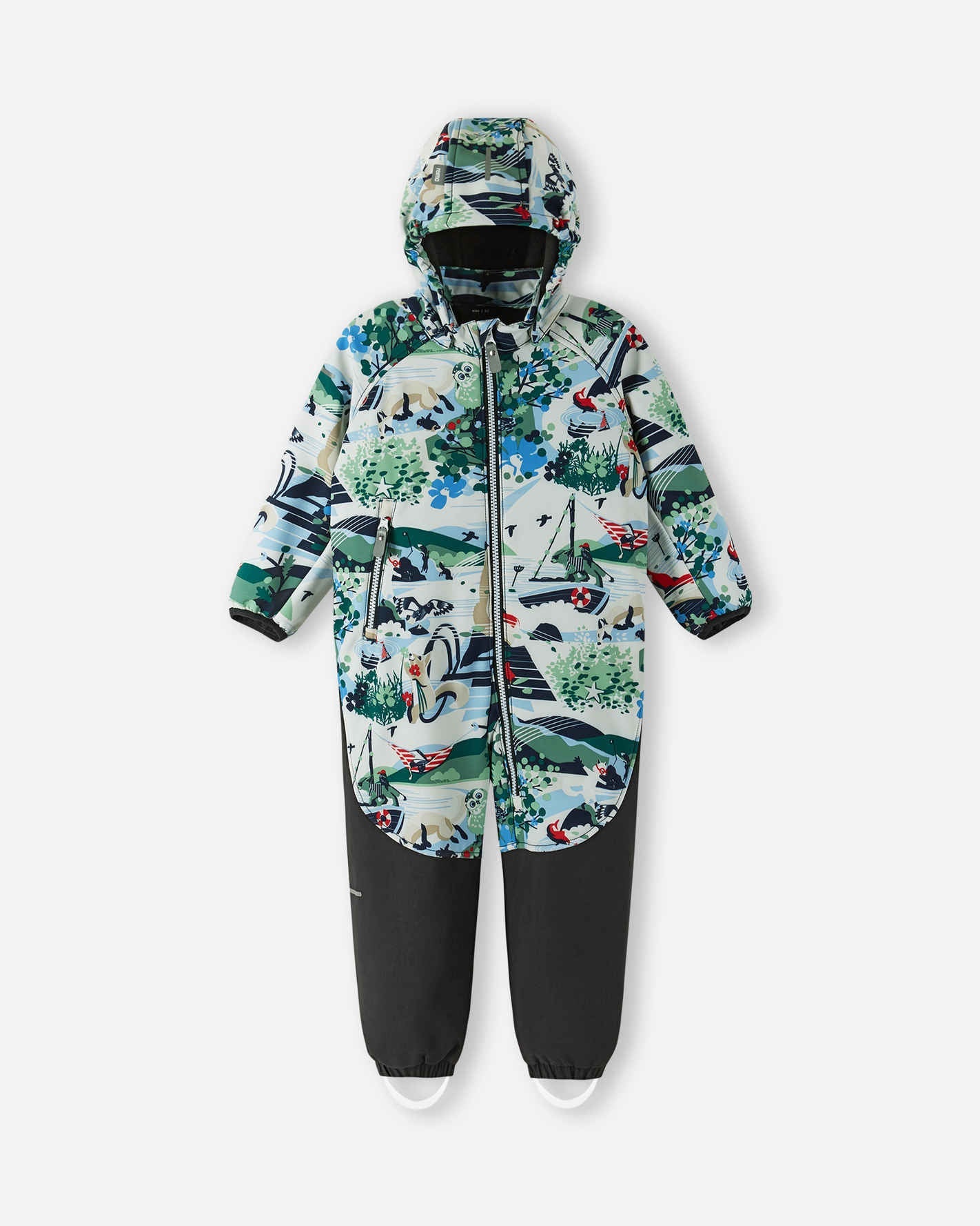 Småbarn softshell overall Mjosa