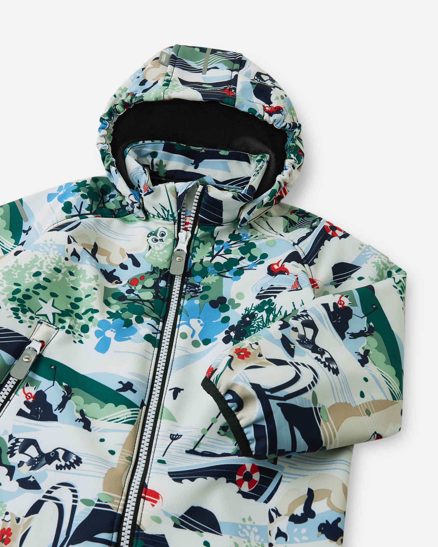 Småbarn softshell overall Mjosa