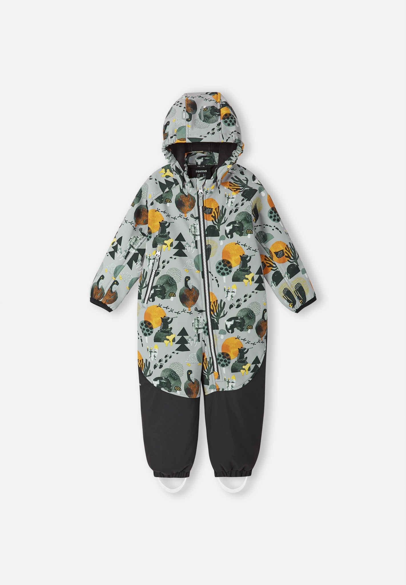 Småbarn softshell overall Mjosa