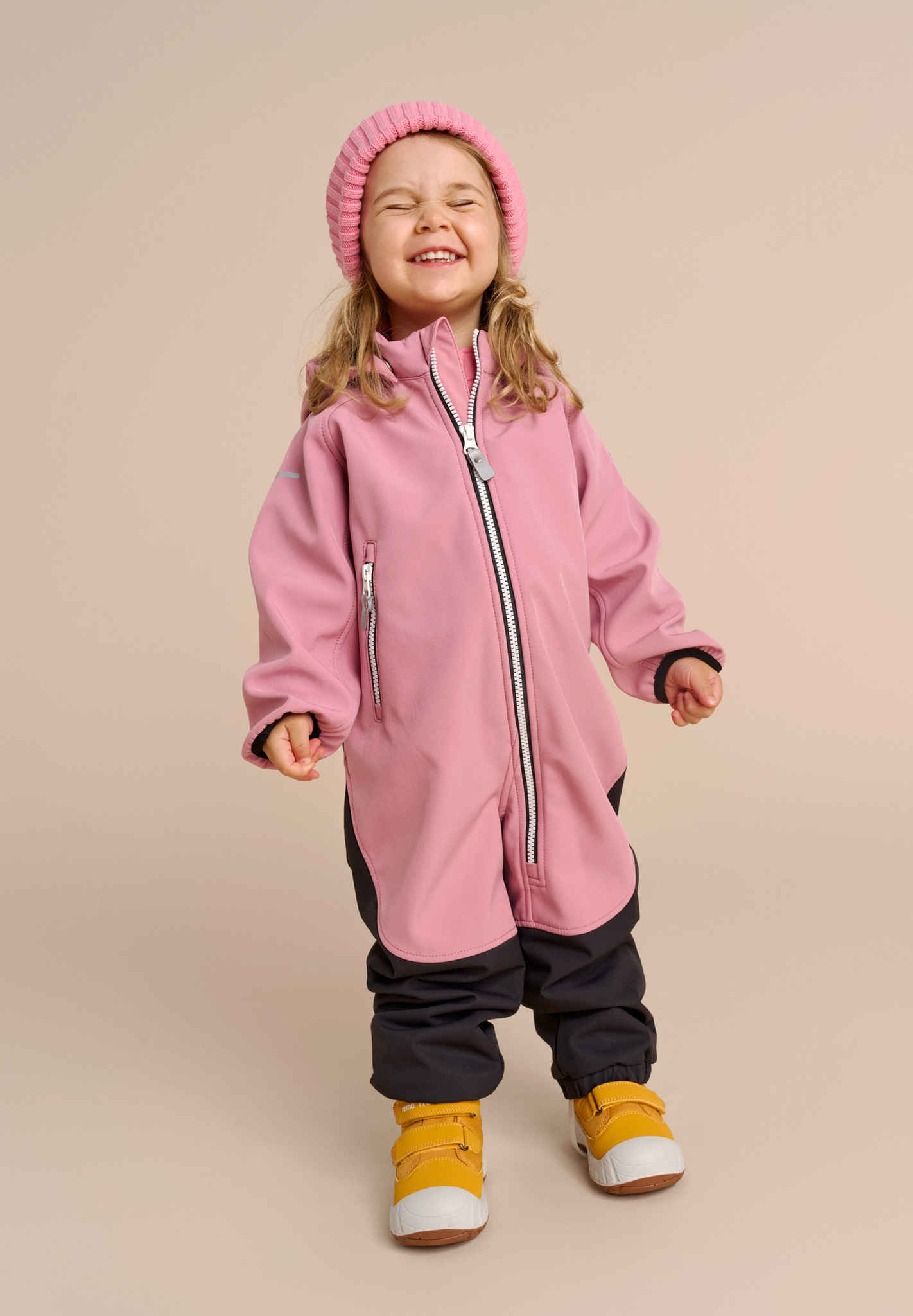 Småbarn softshell overall Mjosa