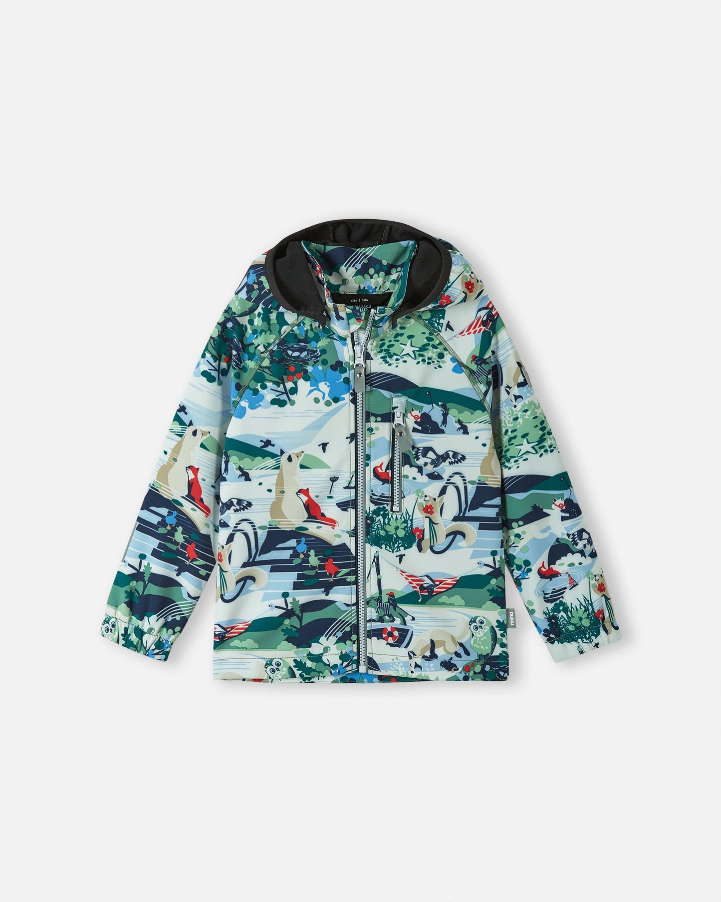 Barn softshelljacka Vantti