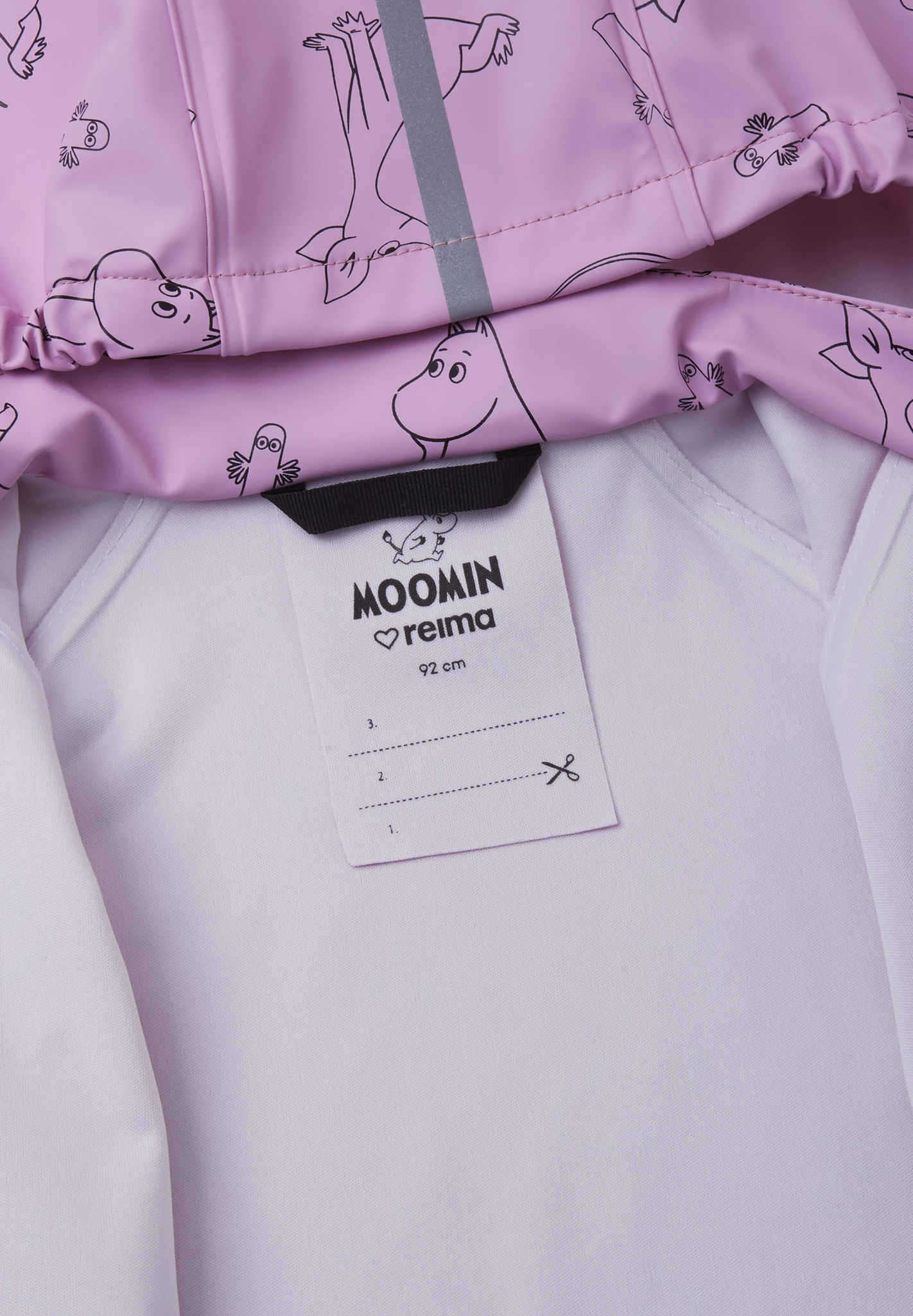 Barn regnställ Moomin Plask