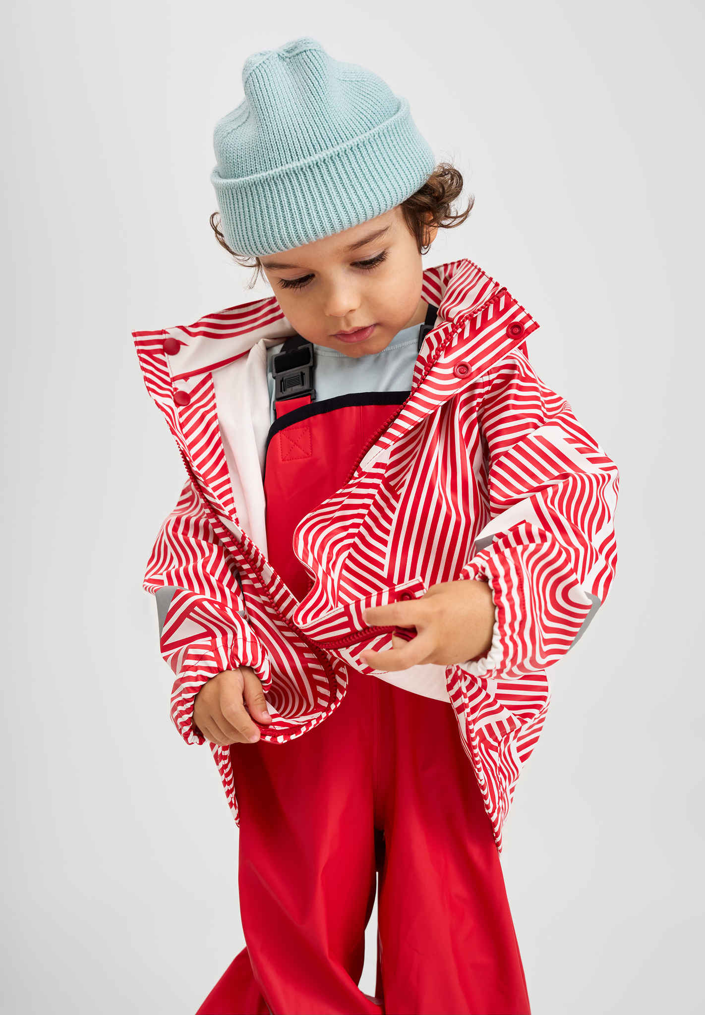 Barn regnjacka Polskis