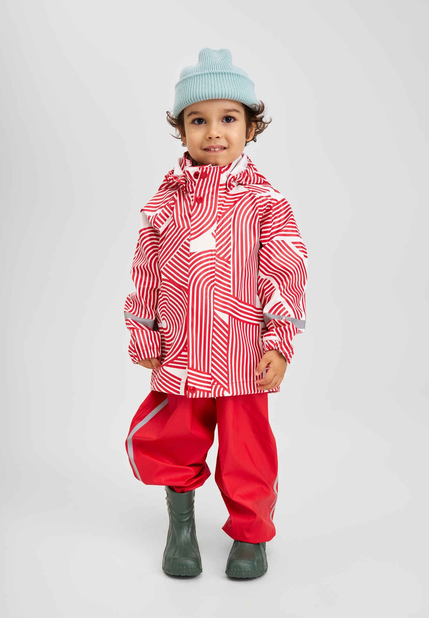 Barn regnjacka Polskis