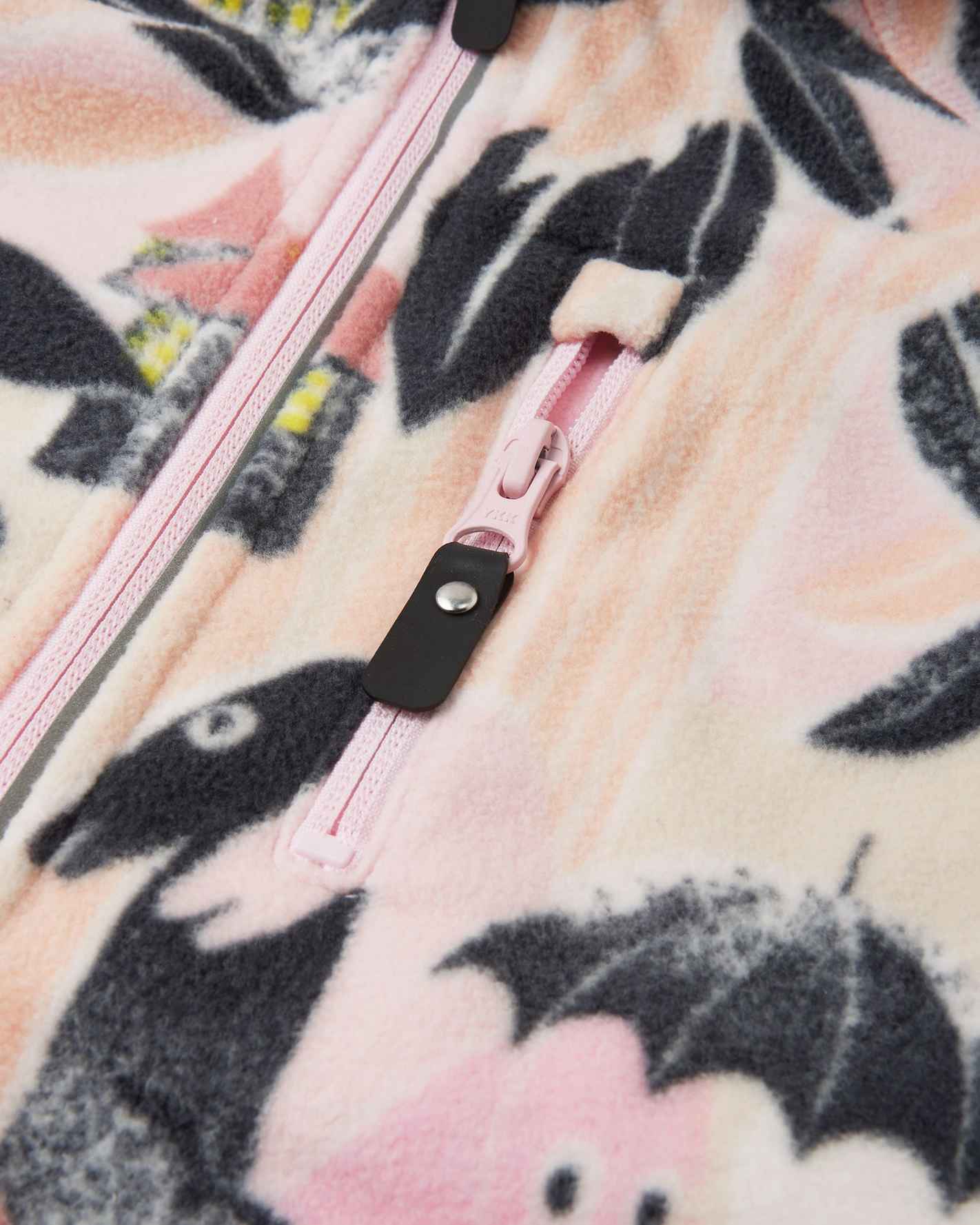 Småbarn vindfleecejacka Moomin Vindskydd