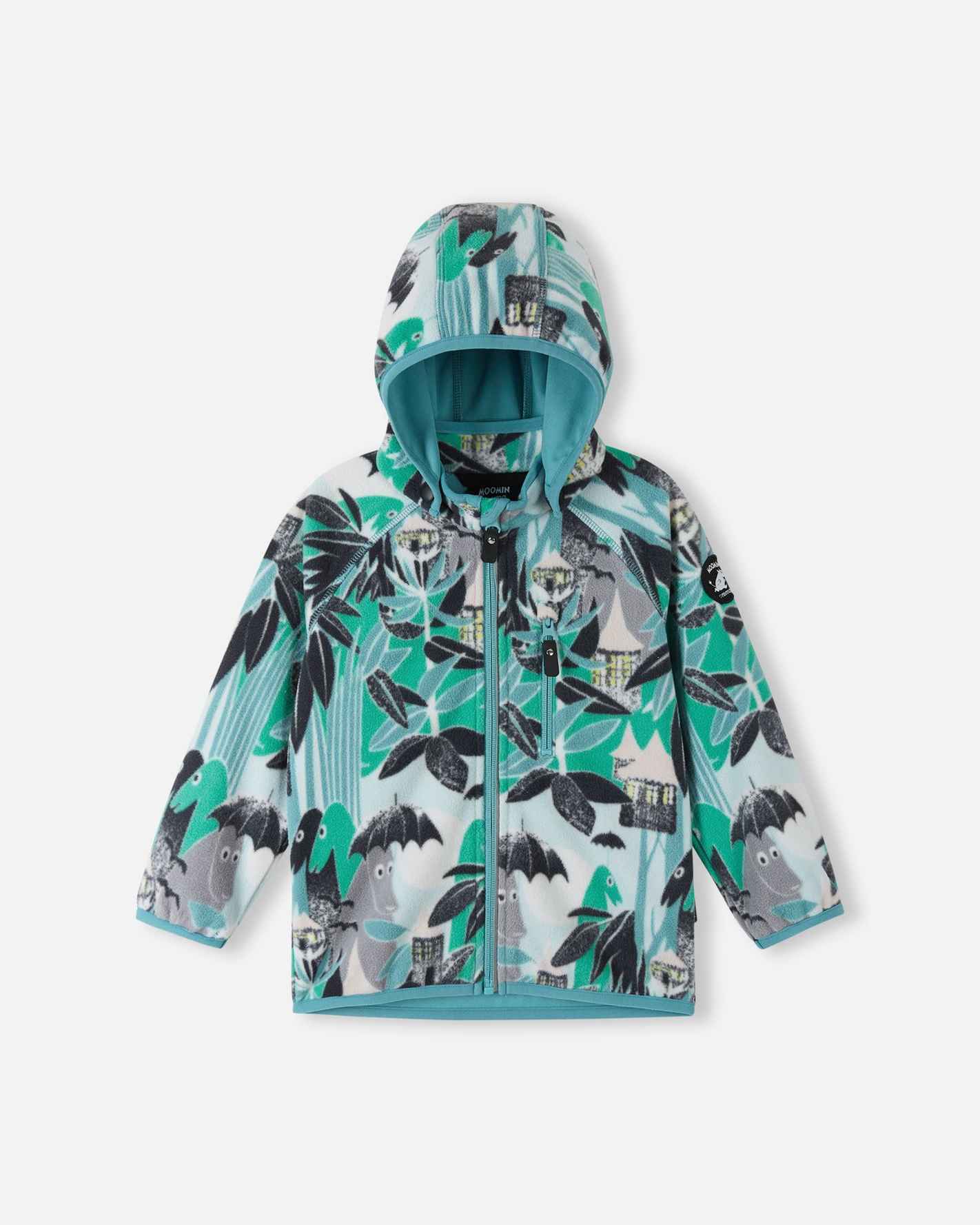 Småbarn vindfleecejacka Moomin Vindskydd