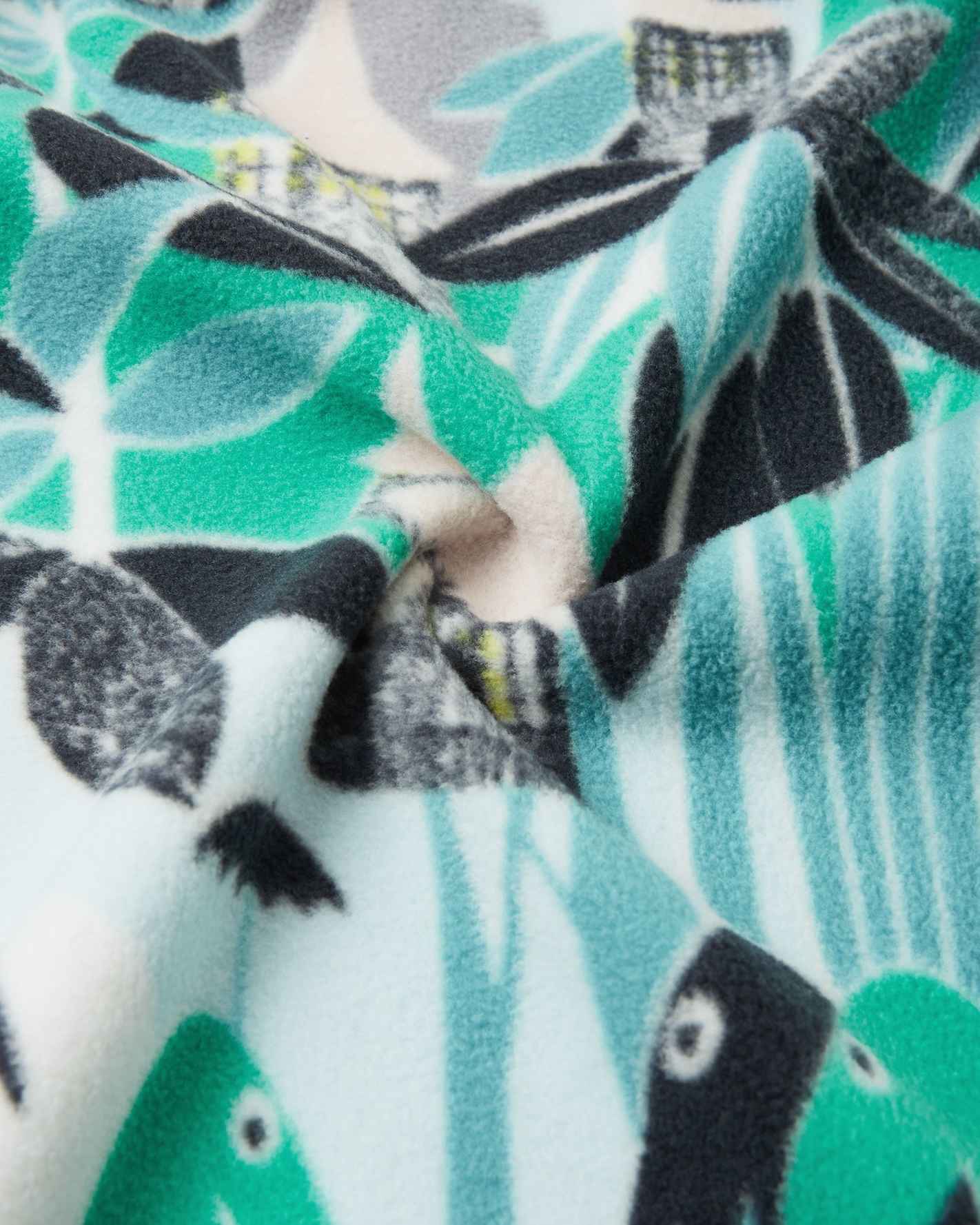 Småbarn vindfleecejacka Moomin Vindskydd