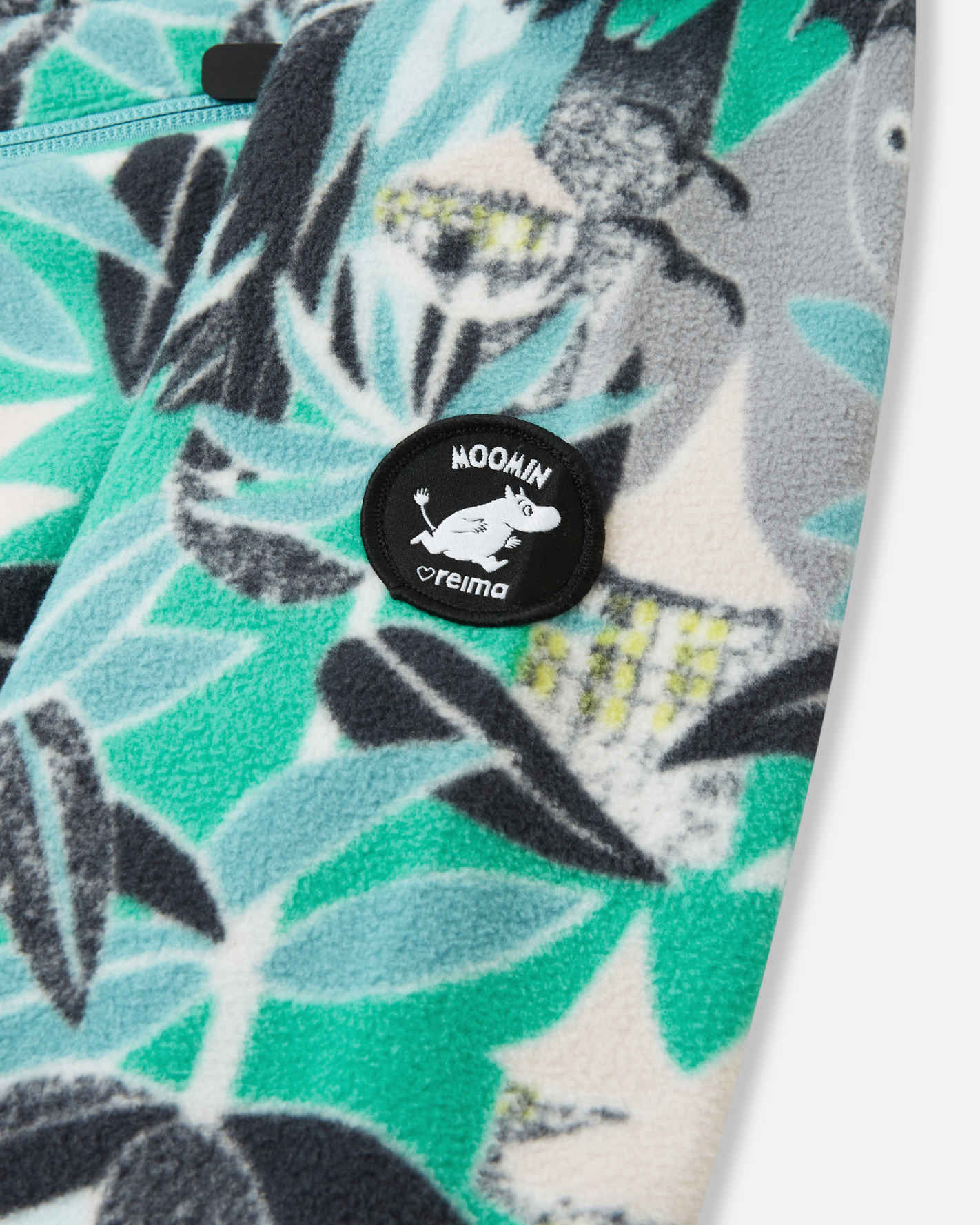 Småbarn vindfleecejacka Moomin Vindskydd