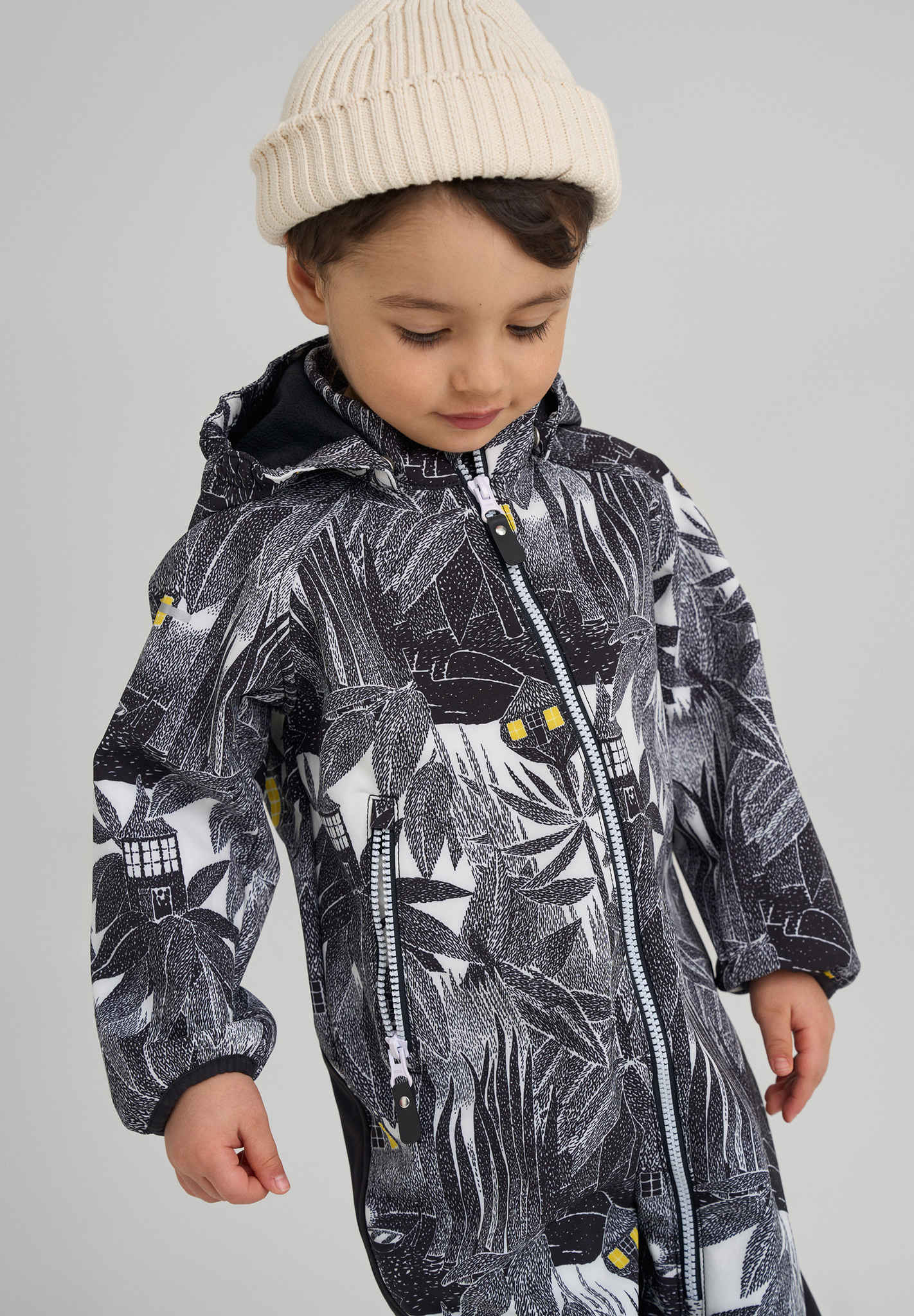 Småbarn softshelloverall Moomin Skyddad