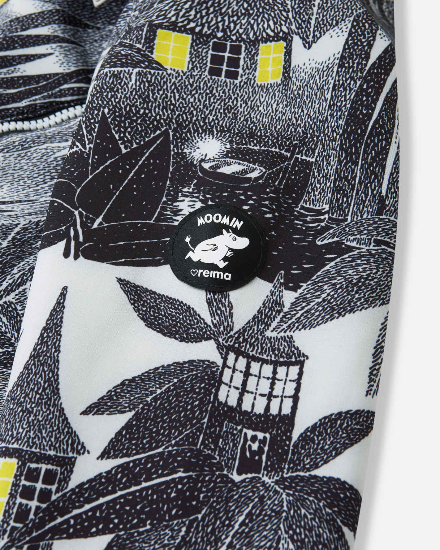 Småbarn softshelloverall Moomin Skyddad