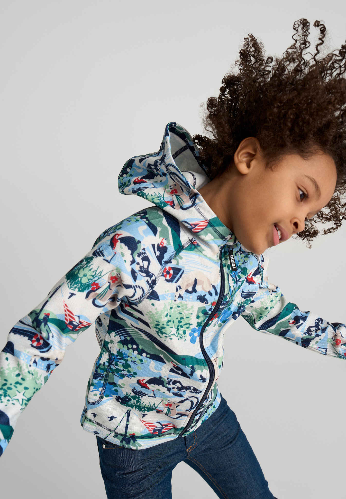 Barn fleecejacka Haave