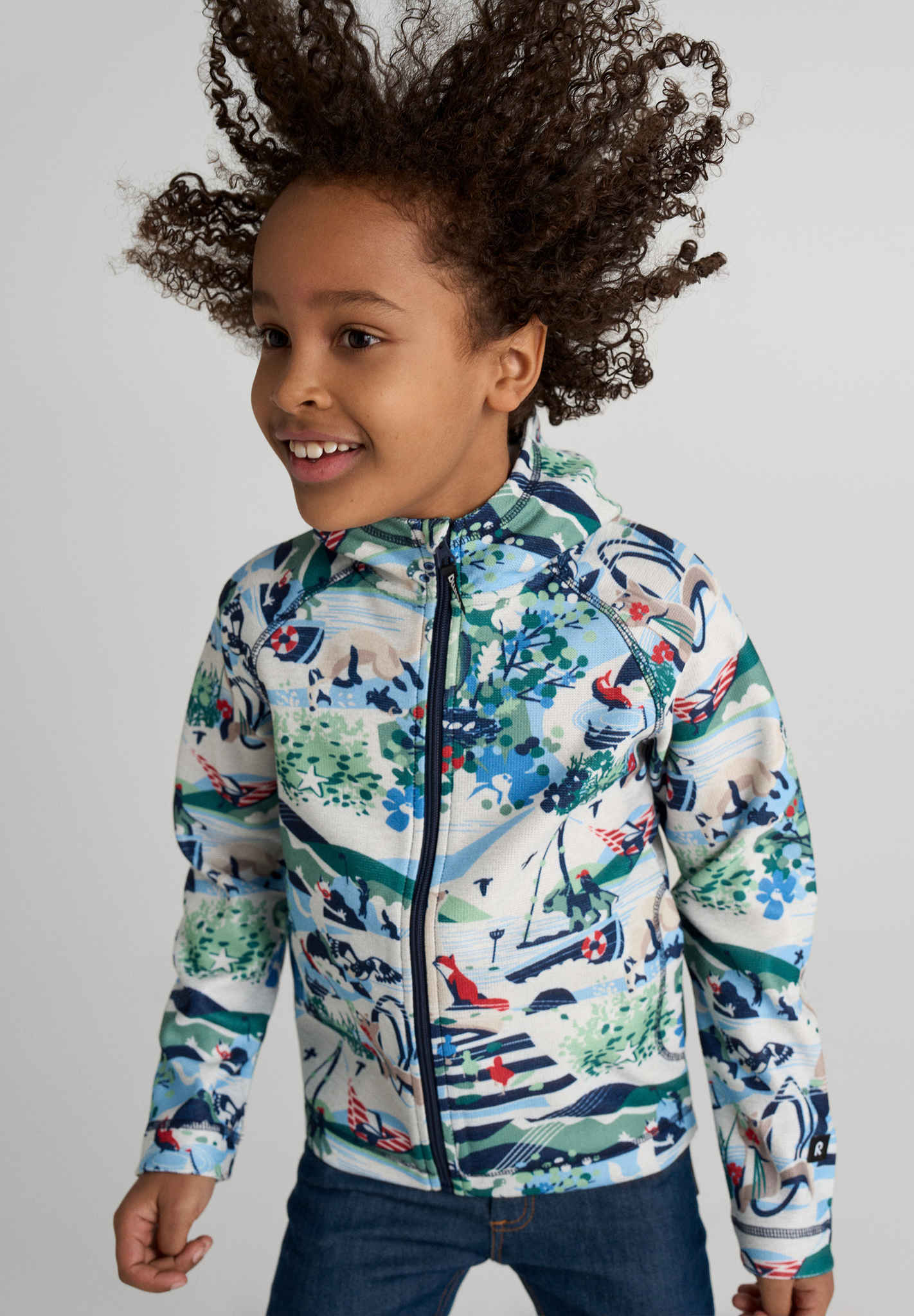 Barn fleecejacka Haave