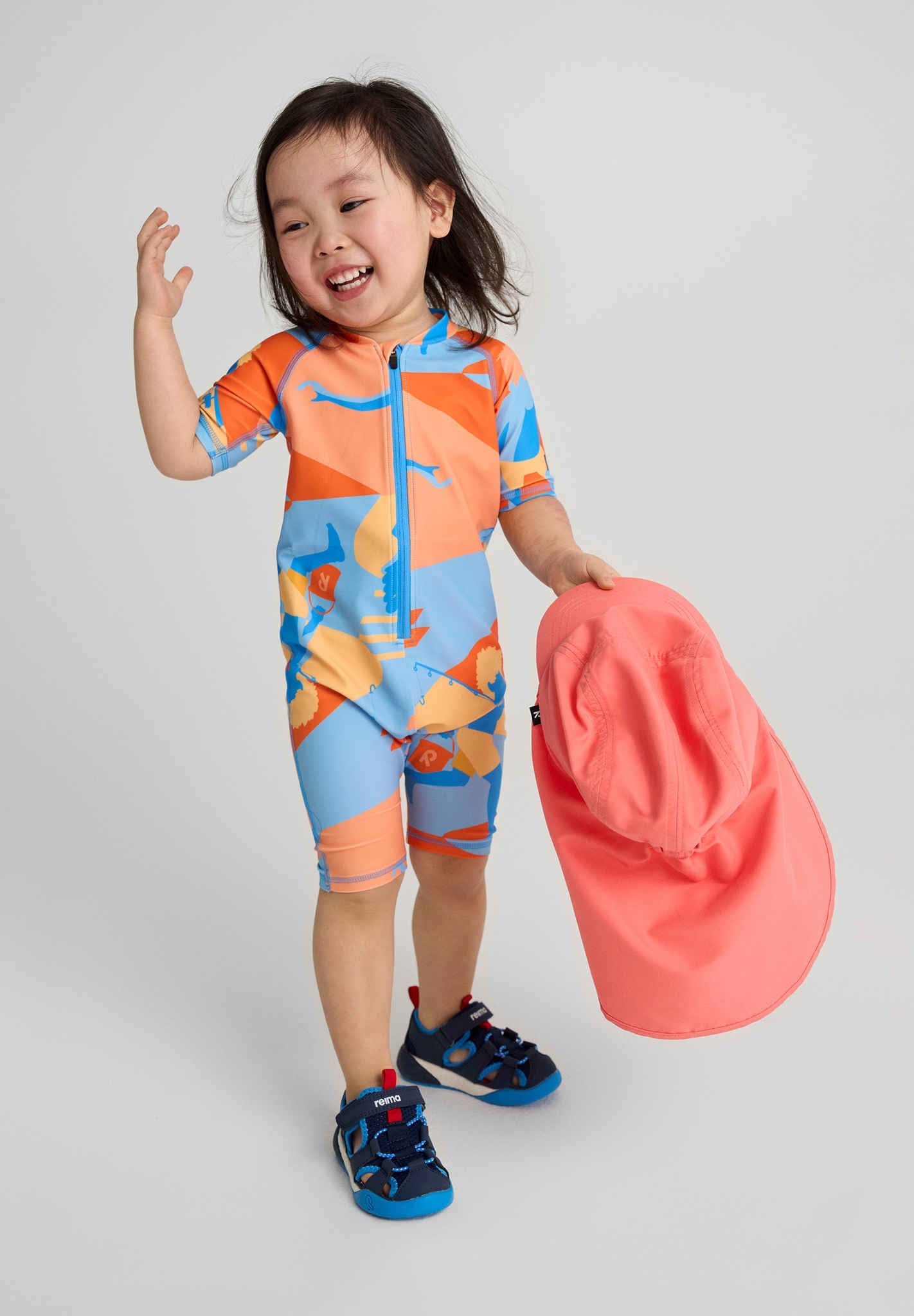 Småbarn UV-overall Atlantti