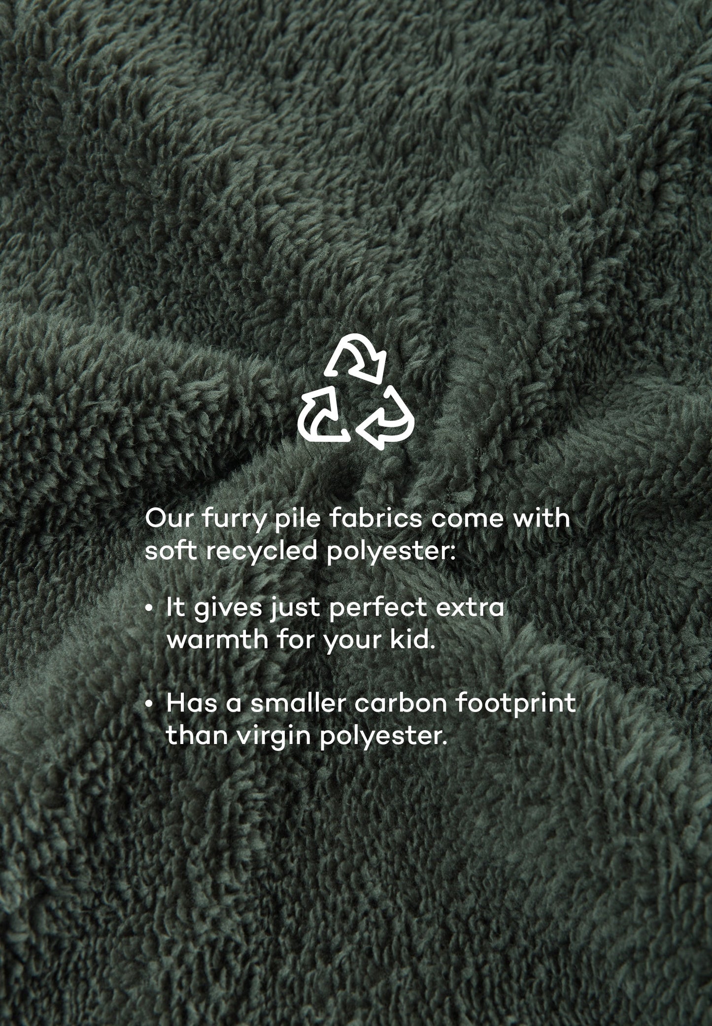 Barn pilefleecejacka Turkkinen