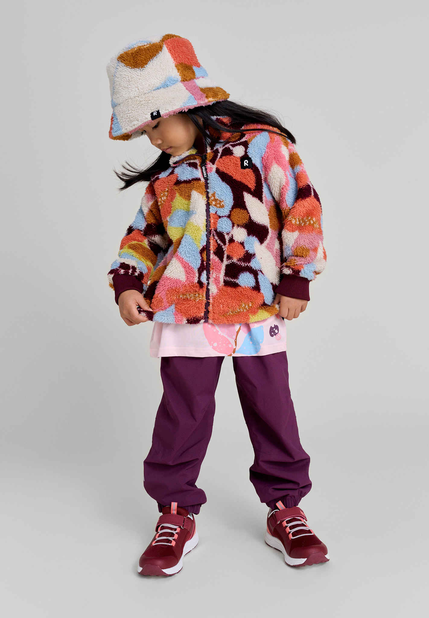 Barn pilefleecejacka Turkkinen