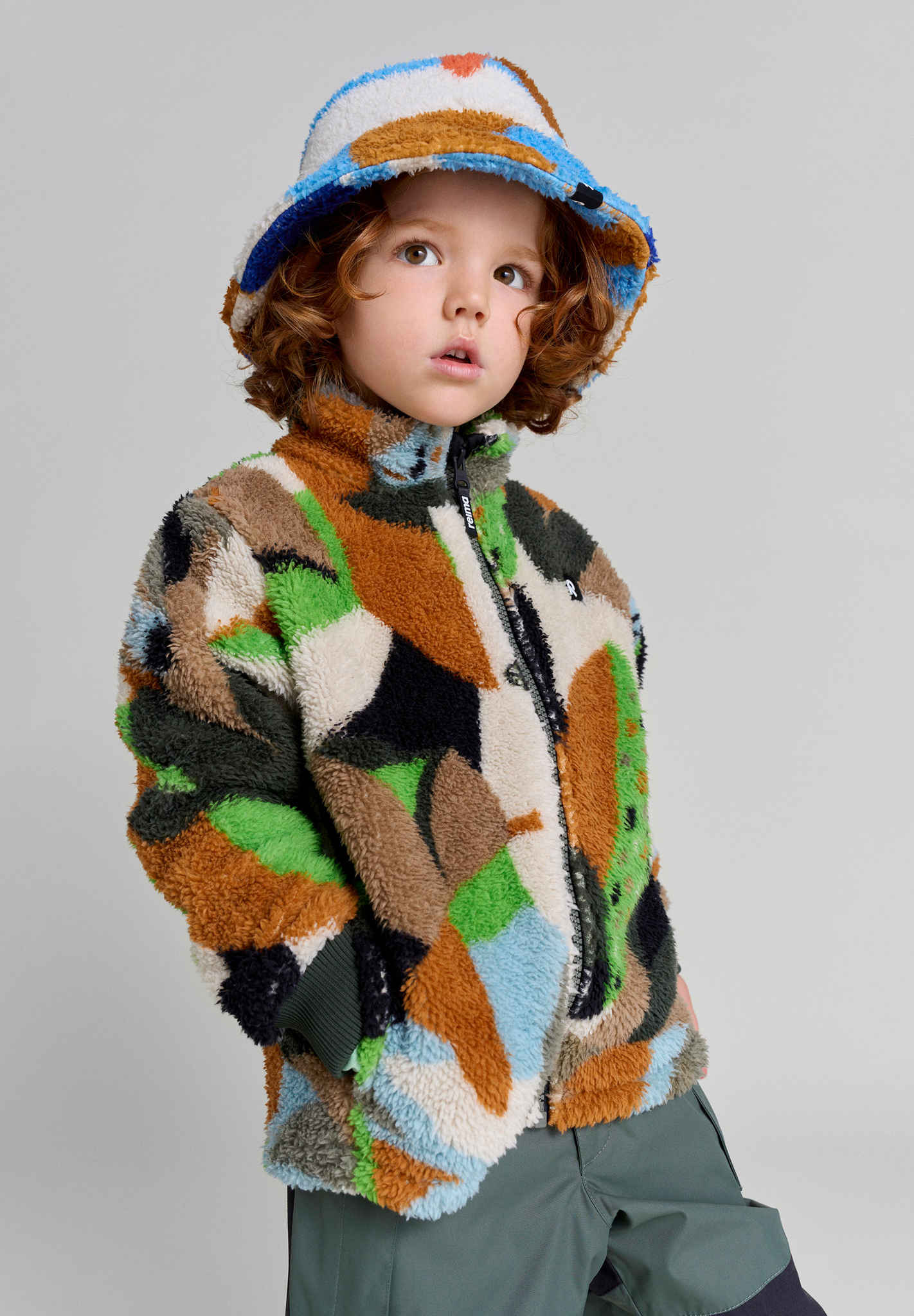 Barn pilefleecejacka Turkkinen