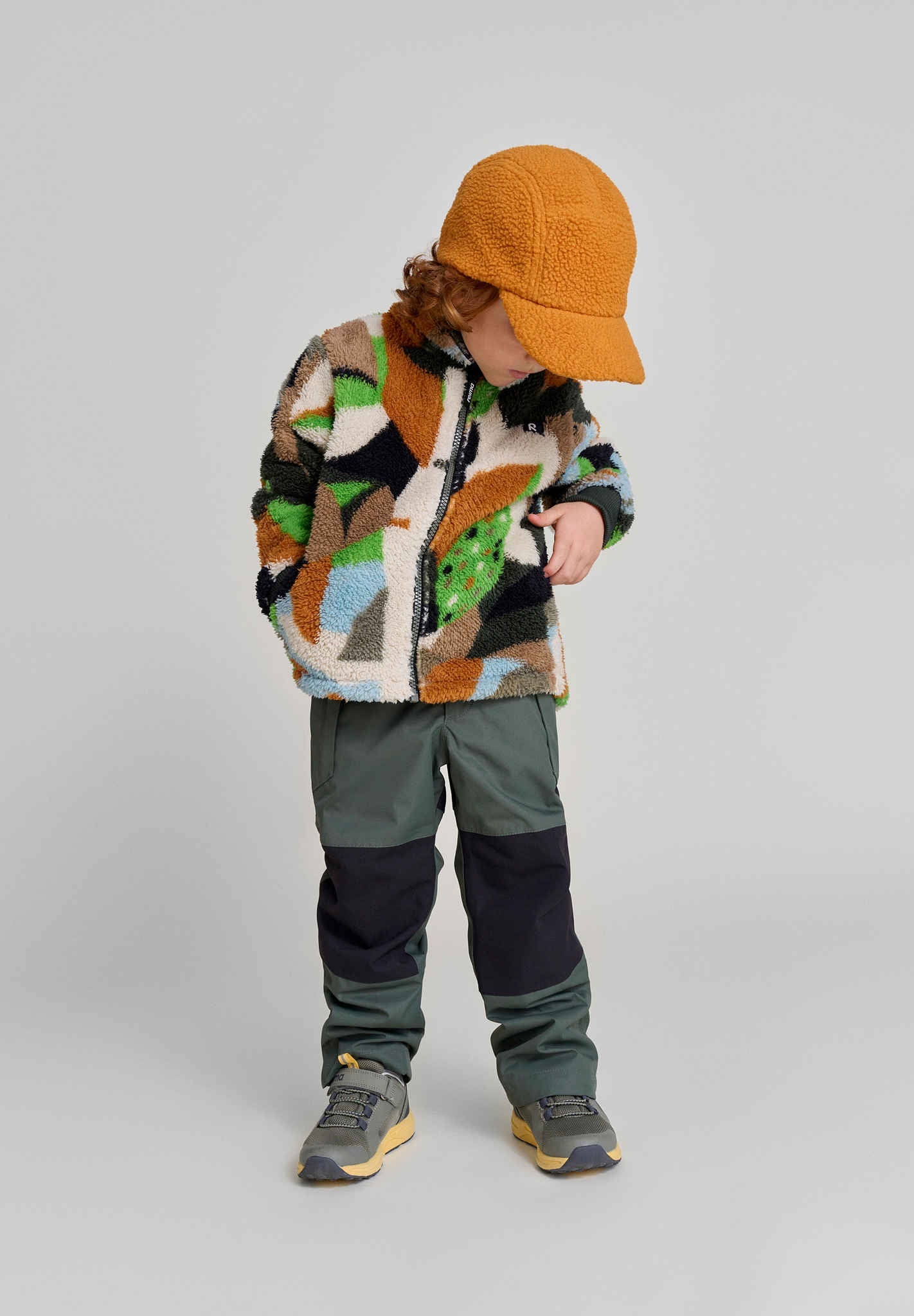 Barn pilefleecejacka Turkkinen