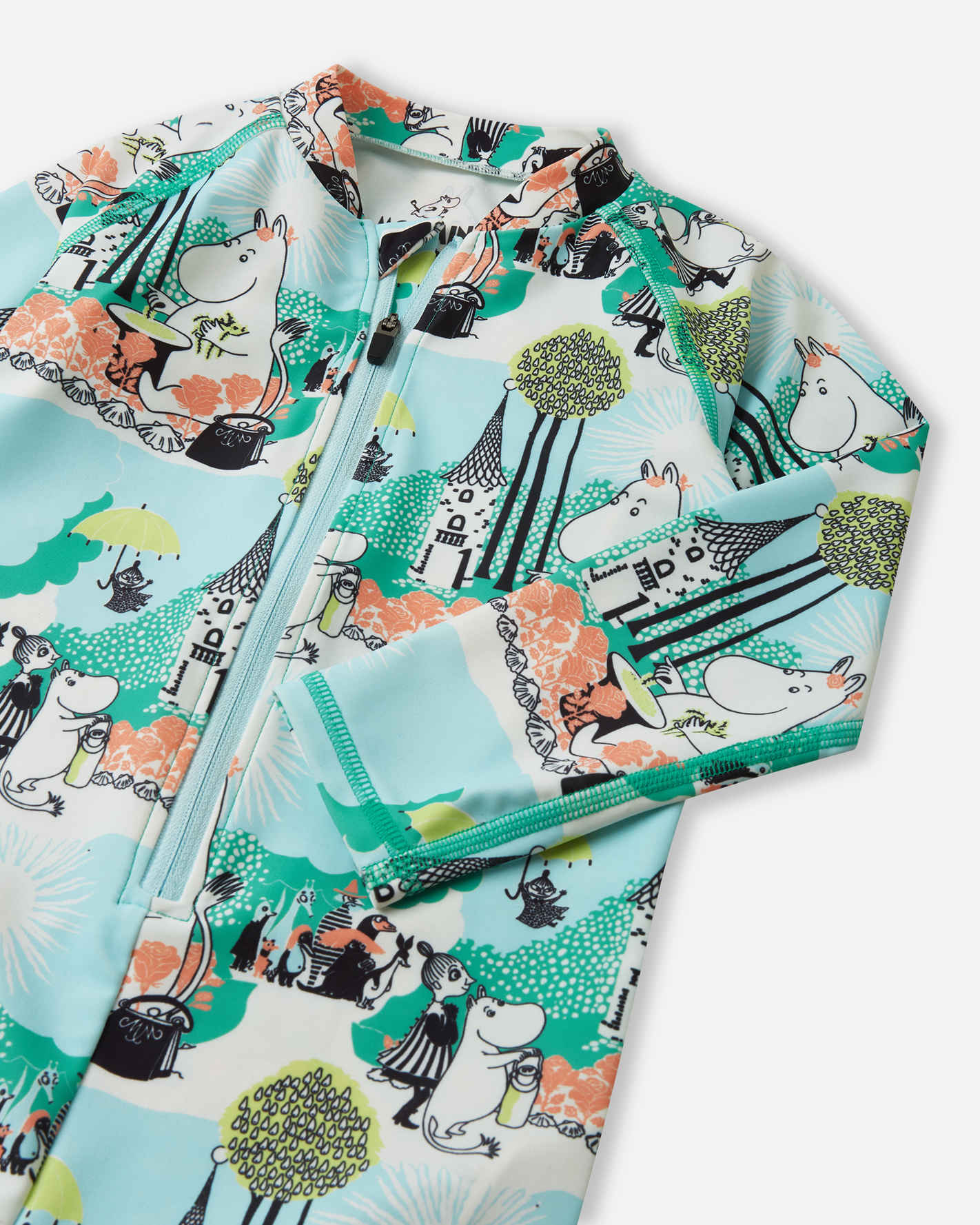 Småbarn UV-overall Moomin Sandig