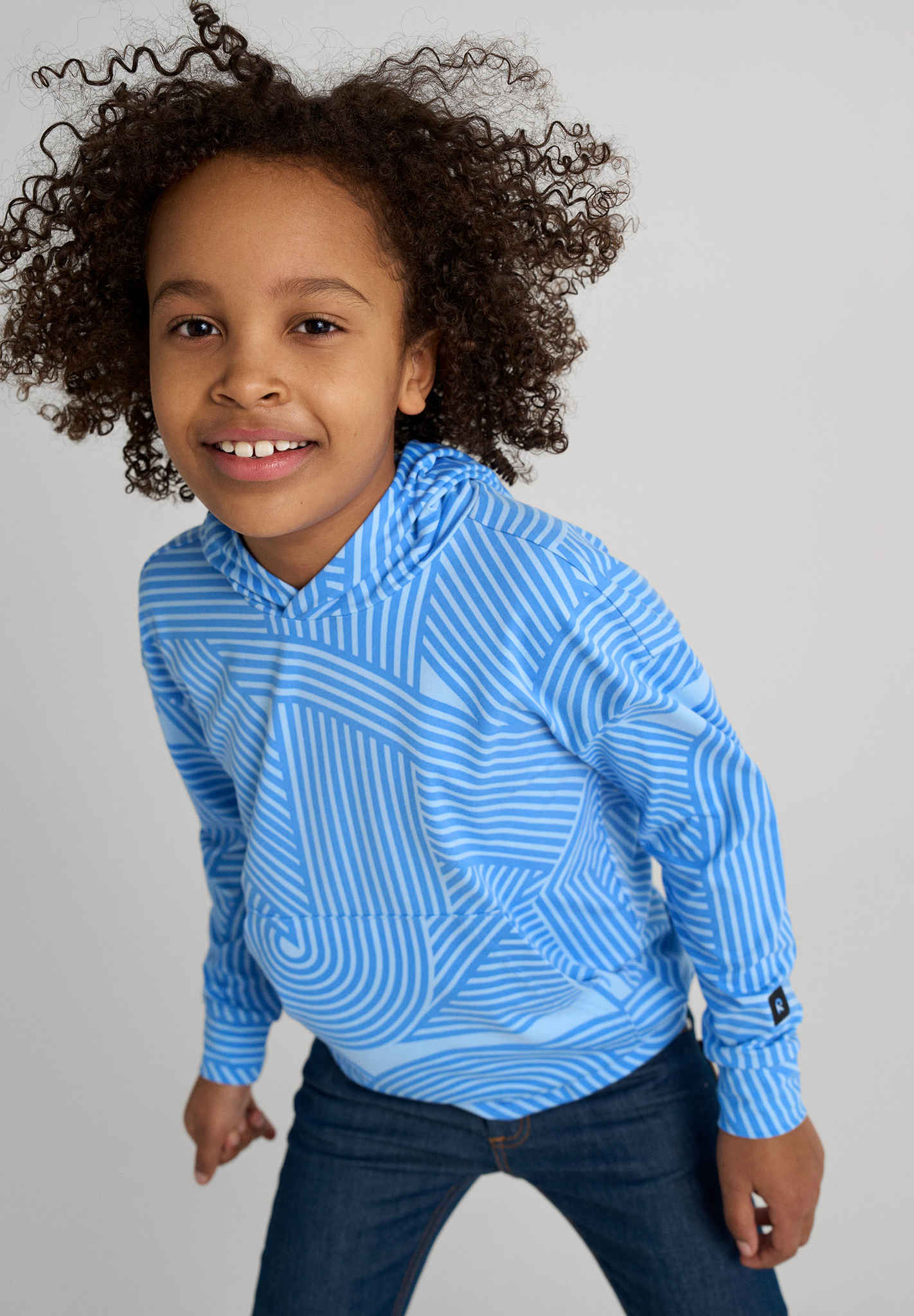 Barn tunn hoodie Luotaus