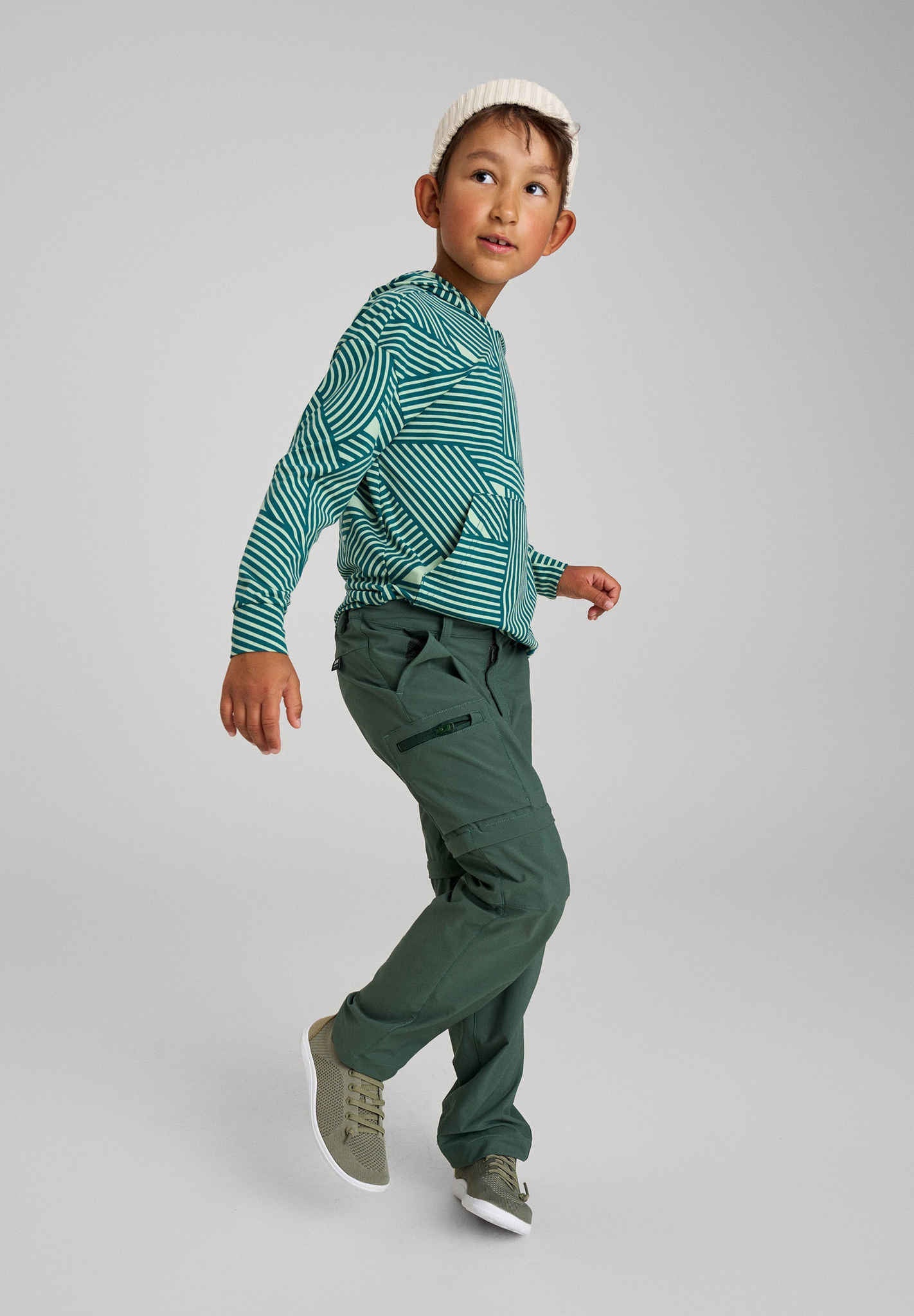 Barn tunn hoodie Luotaus