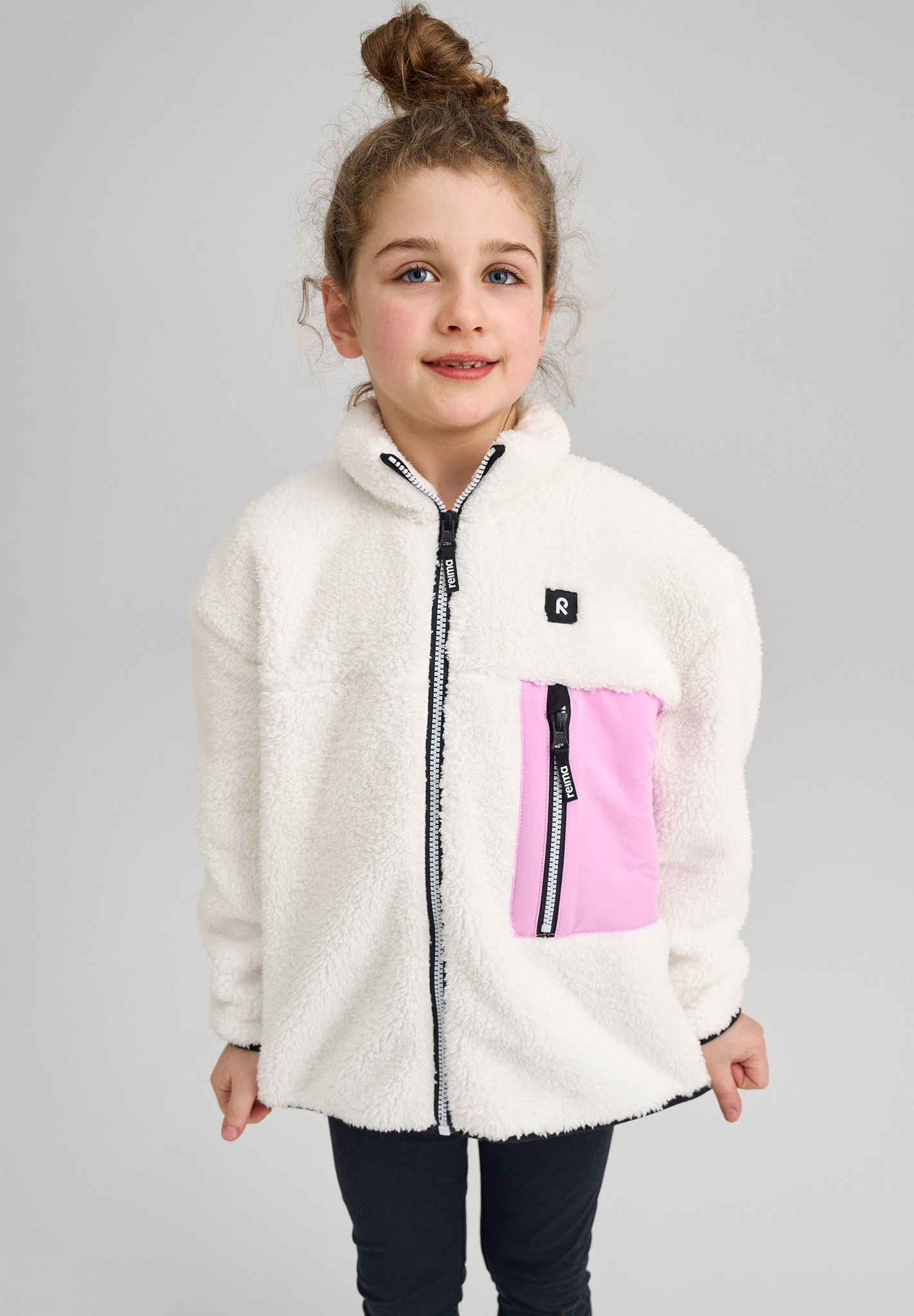 Barn pilefleecejacka Turilas