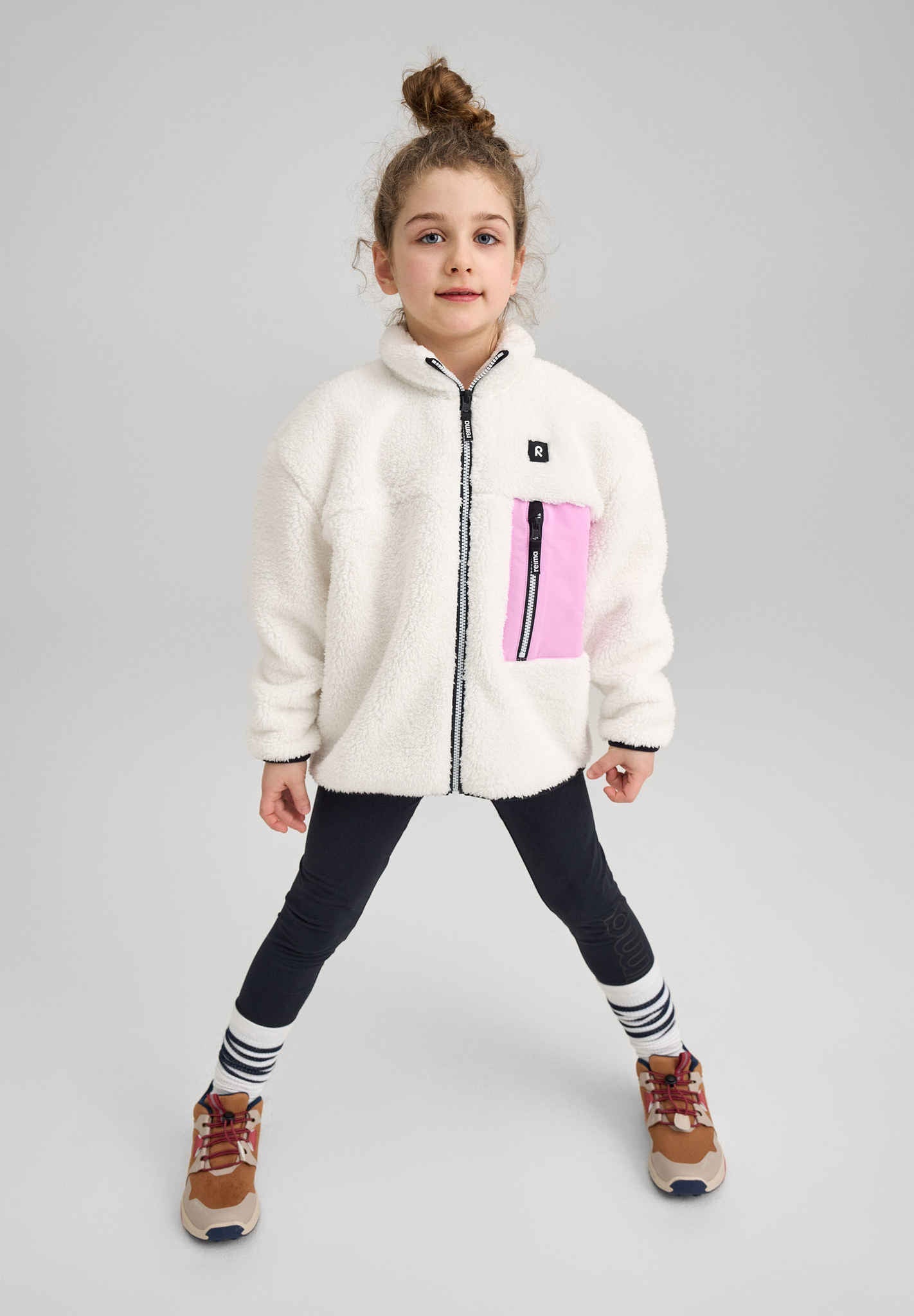 Barn pilefleecejacka Turilas