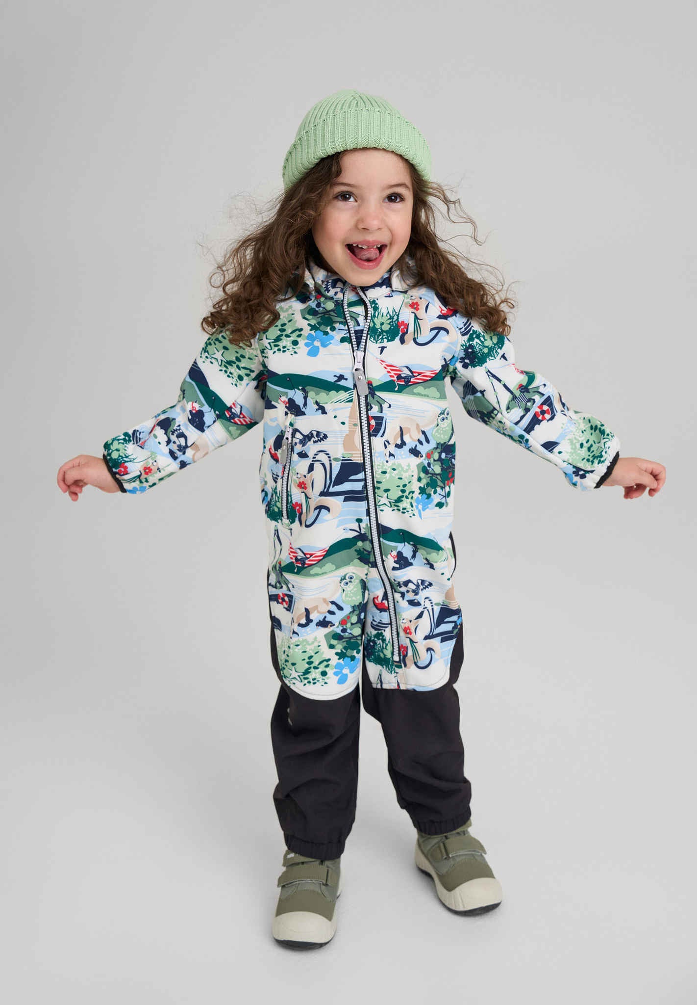 Barn bomullsmössa Hattara