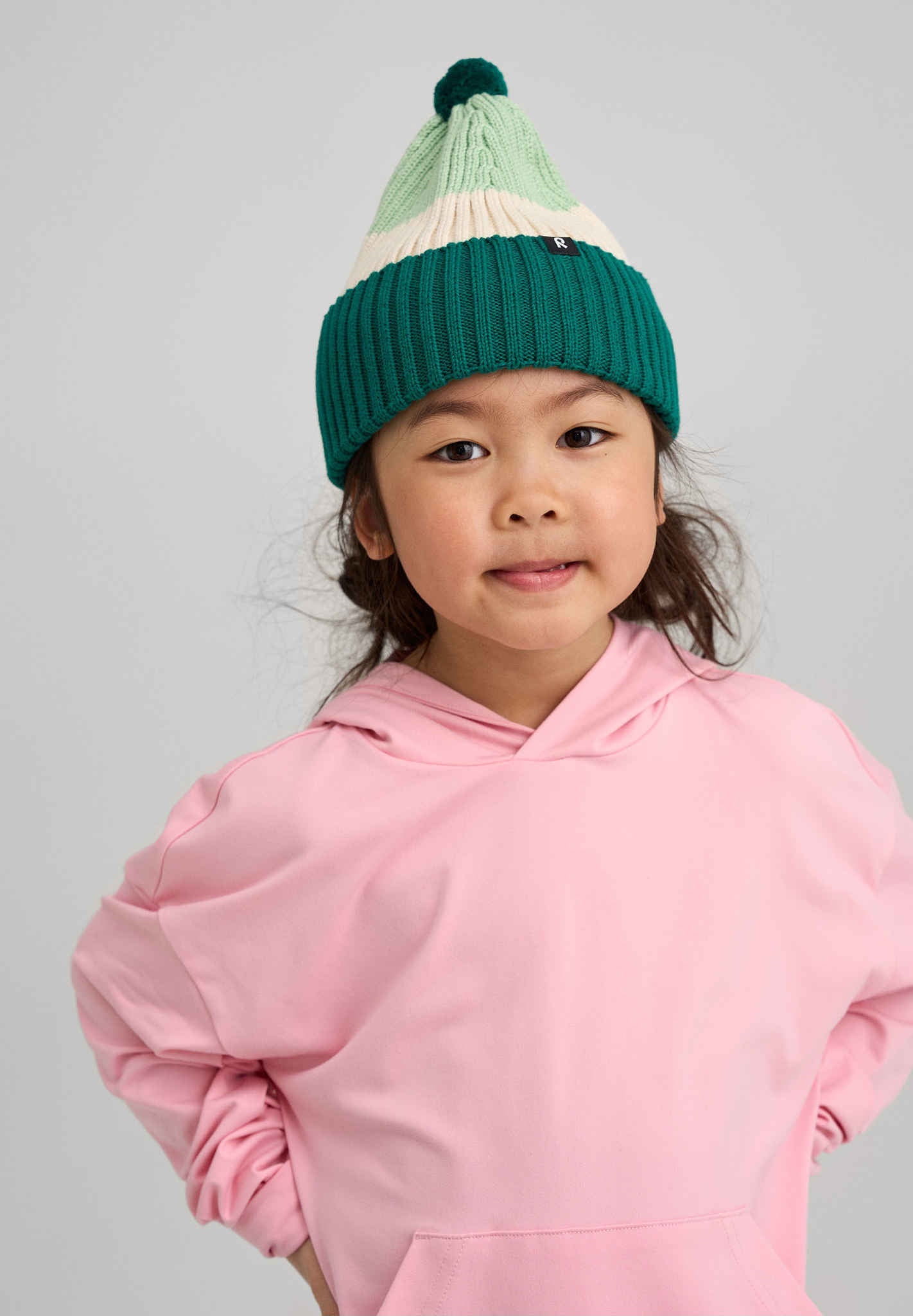 Barn mössa i ekologisk bomull Pipaus