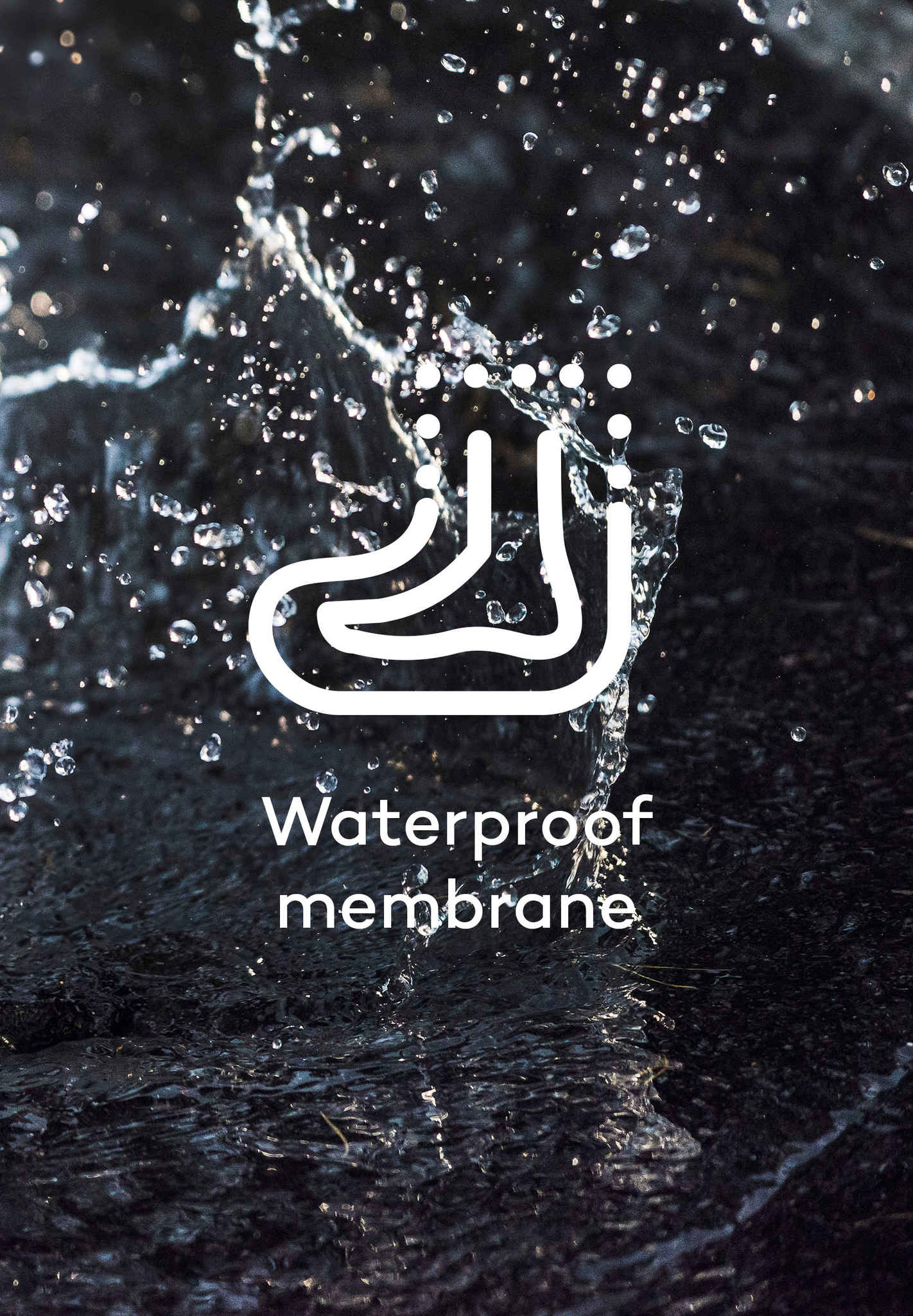 Barn vattentäta sneakers Enkka